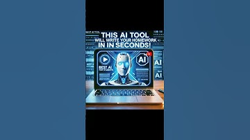 This AI Tool Will Write Your Homework in SECONDS! .AI homework helper ,Homework AI tool