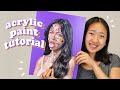 painting olivia rodrigo!