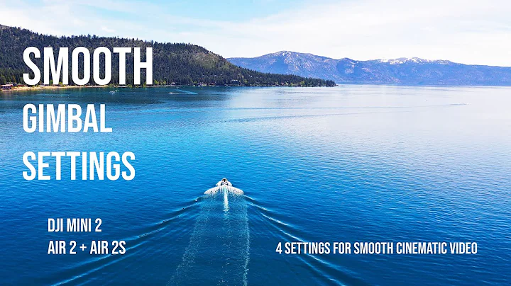 DJI Air 2, 2S & Mini 2:  Smooth Gimbal Settings - for Better Cinematic Video