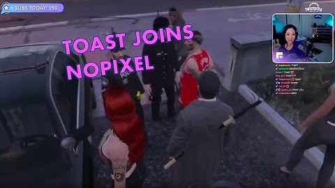 Disguised Toast meets April, Ramee, and Mr  K for the first time! | GTA RP NoPixel 3 0