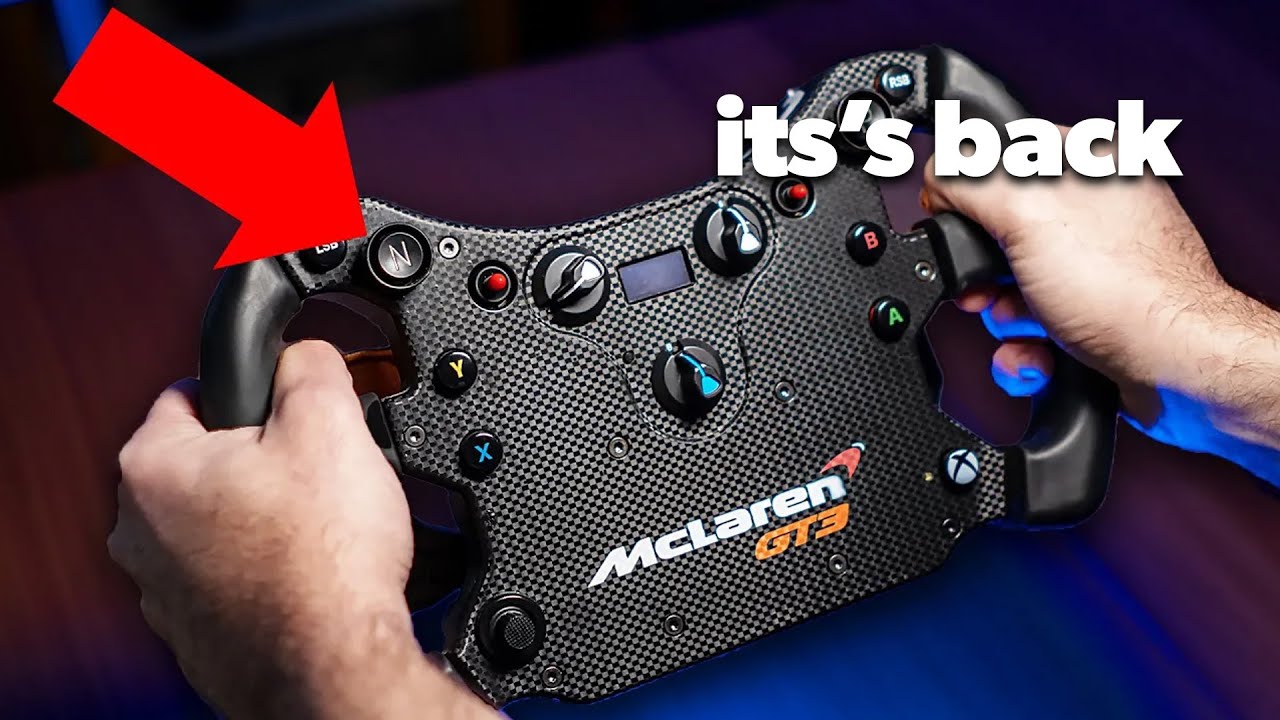 Fanatec just REVIVED a simracing legend - CSL Steering Wheel GT3 