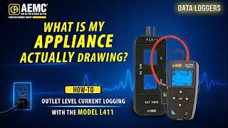 AEMC Instruments L411 - What is my Appliance ACTUALLY Drawing #DataLogger #CurrentMonitoring