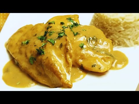 Chicken Fillet with an Easy and Delicious Sauce without Cream