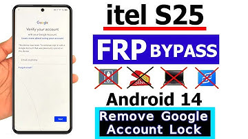 Itel S25 FRP BYPASS  Ultra NOW Itel Android 14 Frp Bypass Without Pc