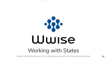 Wwise-101- Lesson 3 - Working with States