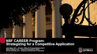 NSF CAREER Infosession 2023