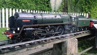 3 1/2 inch OS BR Standard Class 7 70000 Britannia Live Steam Locomotive