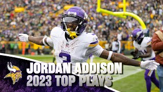 Jordan Addison's Top Plays | 2023 Regular Season