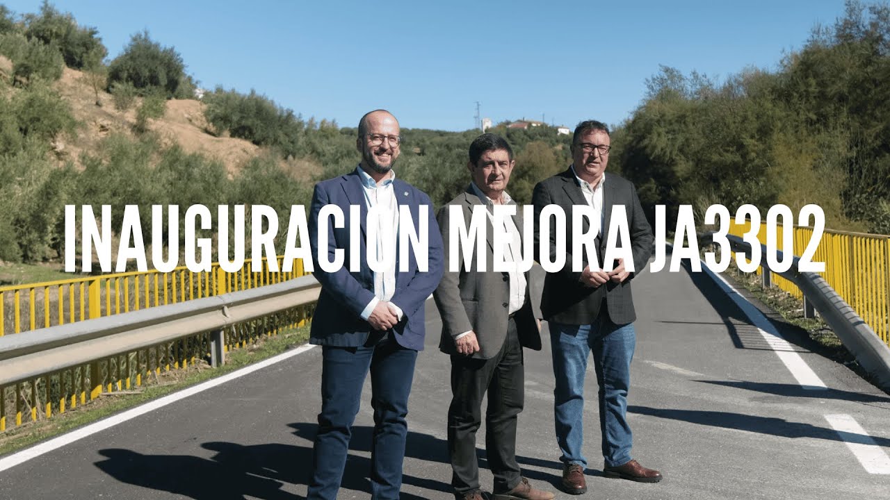 Inauguración mejora JA-3302
