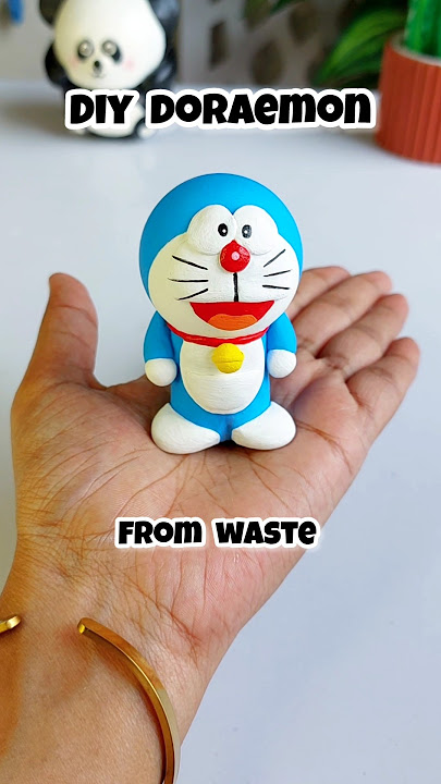 Kerajinan Doraemon dari Bahan Limbah | #diy #doraemon #kartun #terbaikdarilimbah
