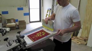 Back To Natural Discharge Print From Real Thread