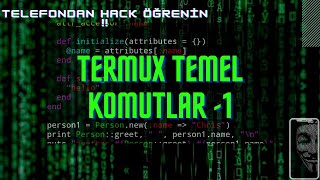 Termux Temel Kodlar 1. Ders Telefon Üzeri̇nden Hacker Olmak