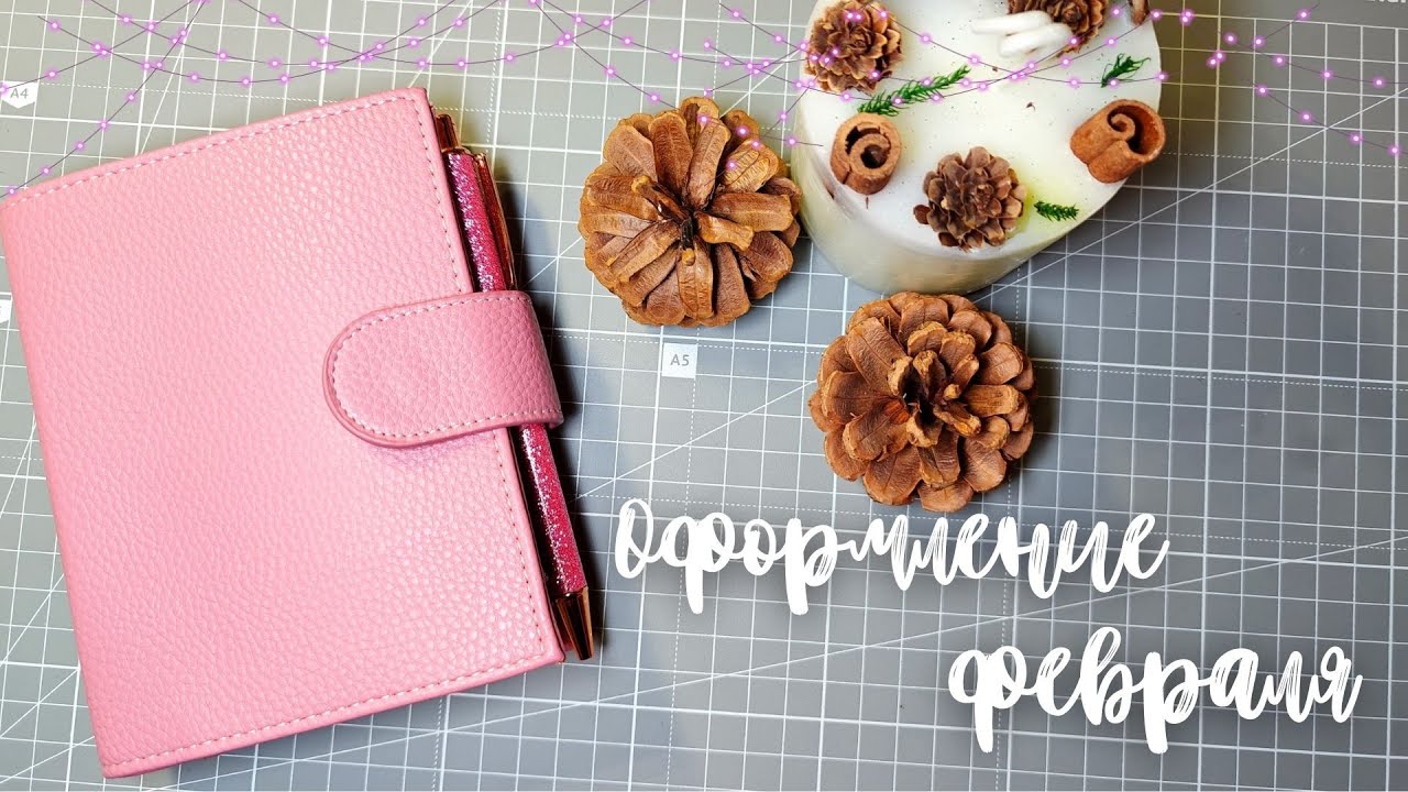 Оформление планера на Февраль | Мой ежедневник | Мой планер 2026 |Ведение ежедневника | Plan with me