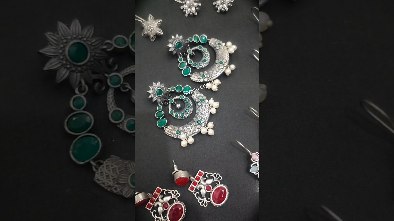 Oxidised Earring Replica Collection by Dvasu.com