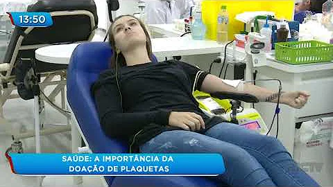Como é a doação de granulócitos?