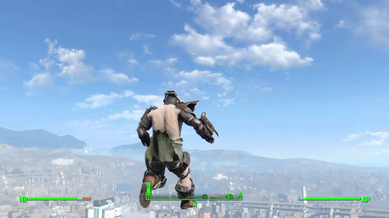 Fallout 4 小ネタ 落下ダメージを受けない方法 Youtube