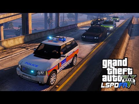 POLICE ESCORT UK PRIME MINISTER | GTA 5 PC LSPDFR | The British Way #133