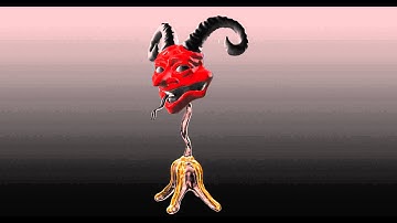 Devil Mask on Stand 3D model from CGTrader.com