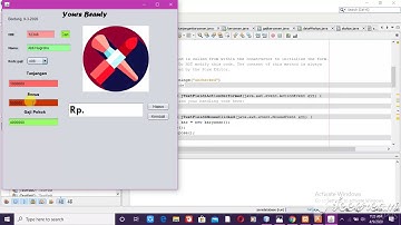 APLIKASI PENGHITUNG GAJI KARYAWAN JAVA NETBEANS