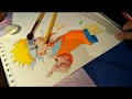 Рисую Наруто |Небольшой отрывок| Drawing Naruto