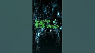 Personal Off-page SEO Checklist