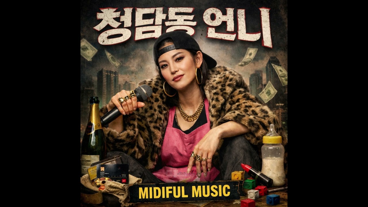 [Hiphop rap] 청담동 언니 | 붐뱁 | KOR | 나도 몇 년 전에는 청담동에서 잘나가던 언니였지..