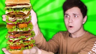 САМЫЙ СТРАННЫЙ и ВКУСНЫЙ БУРГЕР, КОТОРЫЙ Я ЕЛ 🔥 BURGER CHALLENGE - БУРГЕР ЧЕЛЛНДЖ 🔥 Милс Кел