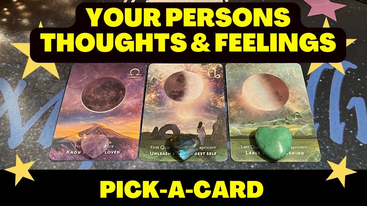 ❤️🔮Your person’s thoughts & feelings❤️PICK-A-CARD✨🌙TIMELESS❤️LOVE READING#tarot #pickacard