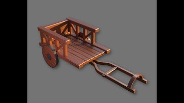 Blender: Modeling a Wooden Cart