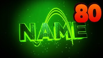 TOP 10 Blender 3D Intro Templates #80 + Free Download