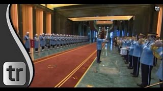 Präsident Erdoğan empfängt Palästinas Staatspräsident Mahmud Abbas in Ankara 2015