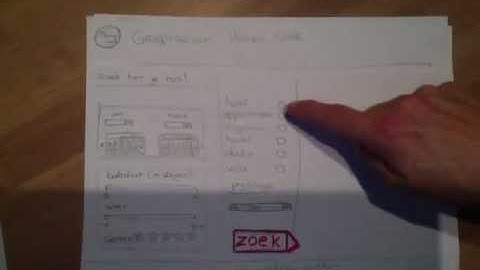 Usability CMD Communicatie Multimedia Design (Paper Prototyping)