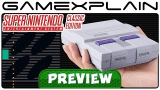 Super NES Classic Edition - Hands-On Hardware Preview (Controller, Cord Length, Weight, & More!)
