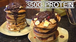 Devouring 2 Boxes of Protein Pancakes