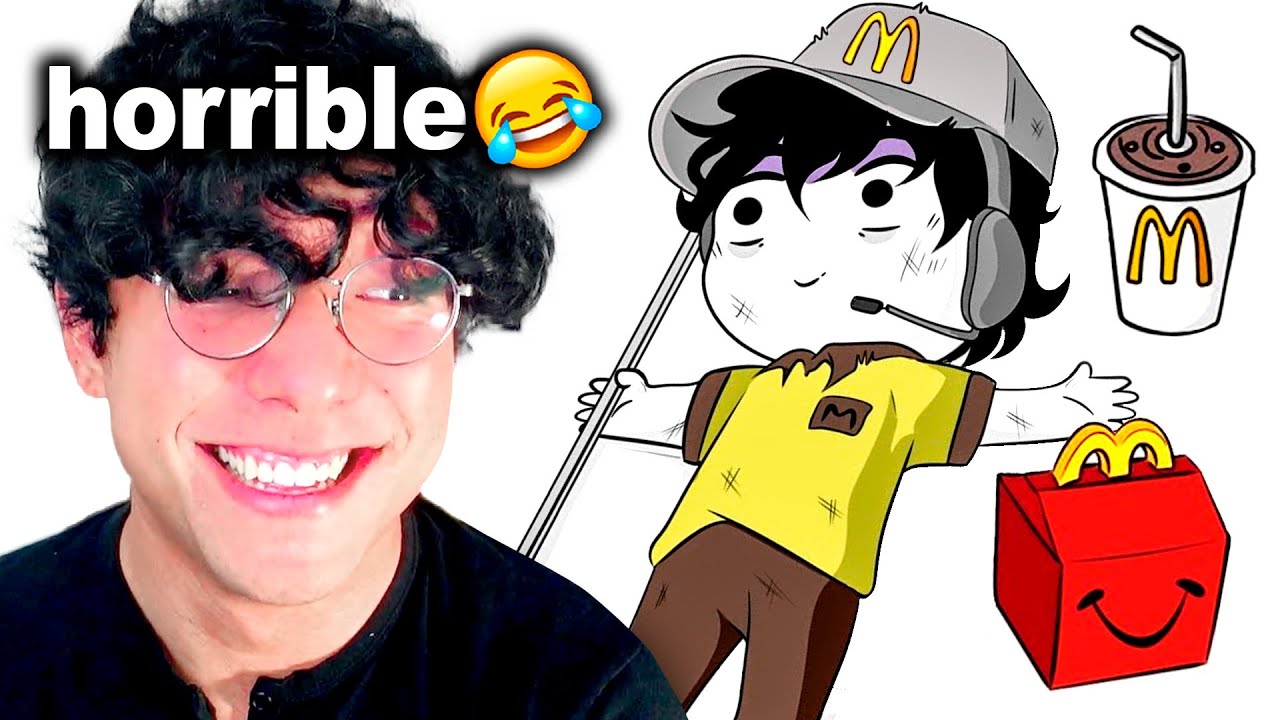 DREAMAU Y SU TRABAJO DE MCDONALDS 🤣🍔