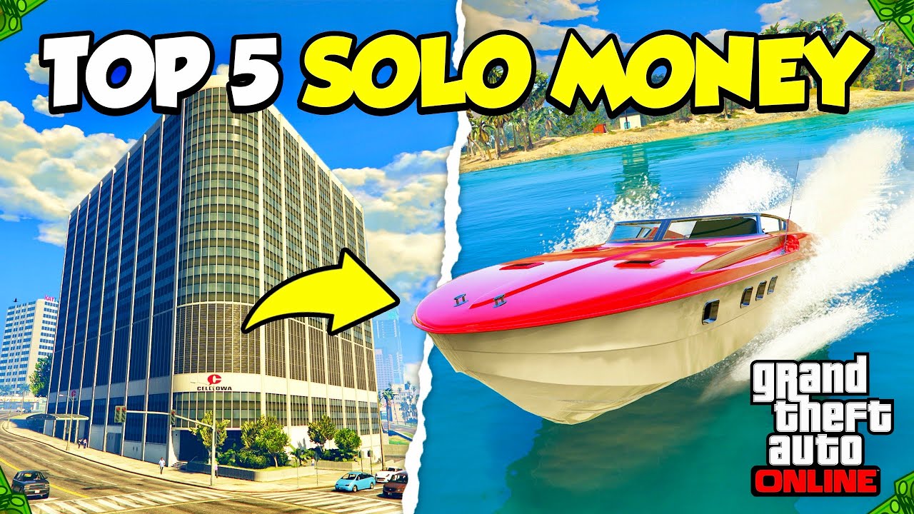 TOP 5 BEST SOLO Ways To Make Millions In GTA 5 Online 2025 YouTube 