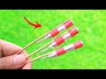 How To Make A Match Rocket At Home | DIY Fire Cracker Using Matches | Will It Fly?