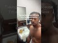 I have to take showers in the SINK !