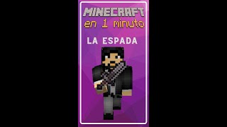 ⚔️La Espada en Minecraft | Como hacerla y los mejores encantamientos #shorts