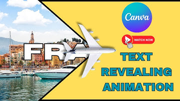 Create AMAZING Travel Intro Animation with Text Reveal in Canva
