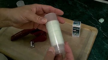 Grating Shave Soap to a Stick Container