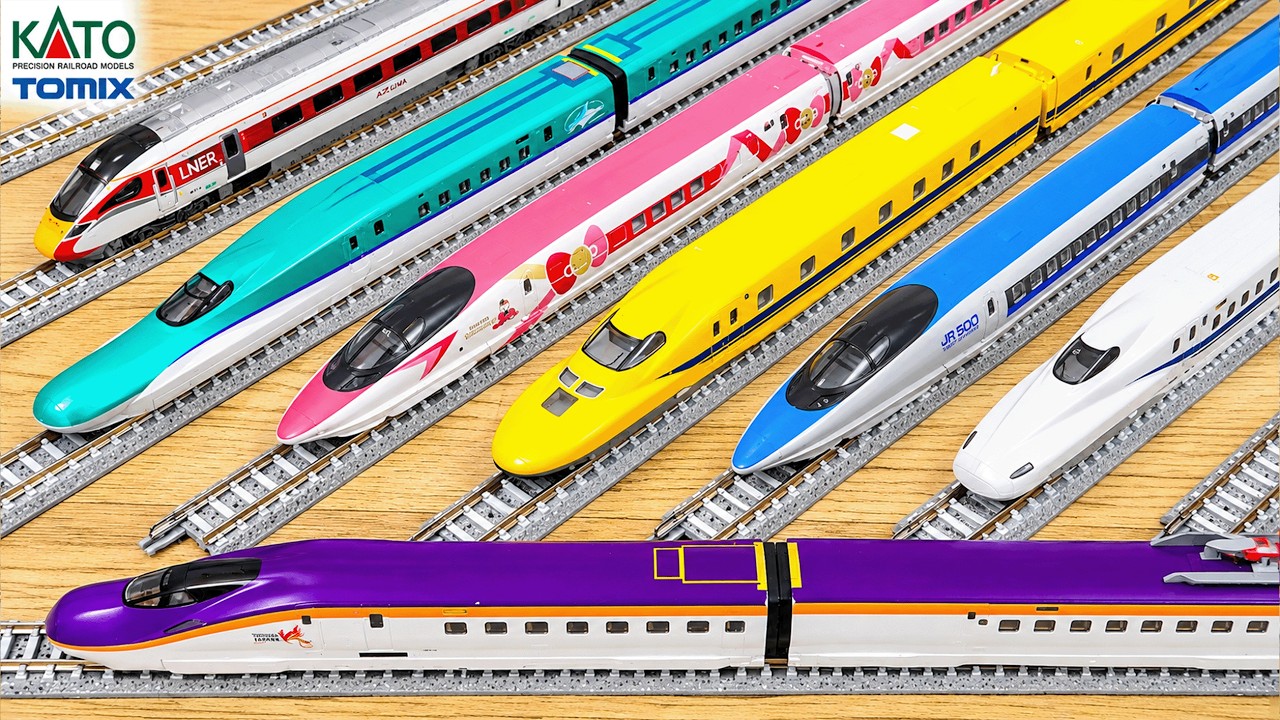 TOMIXとKATOの素晴らしいNゲージ鉄道模型を開封！日本を代表する7つの