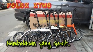 Folding Bike Foldx Xtwo Special Edition Orange Edition Suka Yang 16An Imut Imut