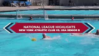 National League Week 3 1st Place Highlights: New York Athletic Club vs. USA Senior B