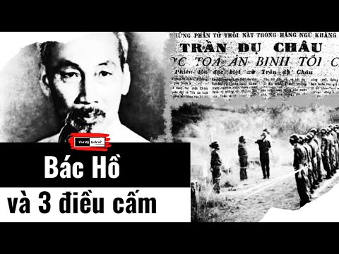 Video ▶Bác Hồ và 3 điều cấm || Thư Ký Lịch Sử #thukylichsu - youtube