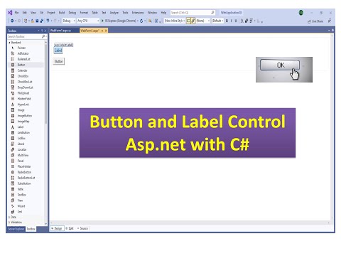 Button and Label control  | Tybscit Sem 5 | Advanced Web Programming Tutorial | Lecture12
