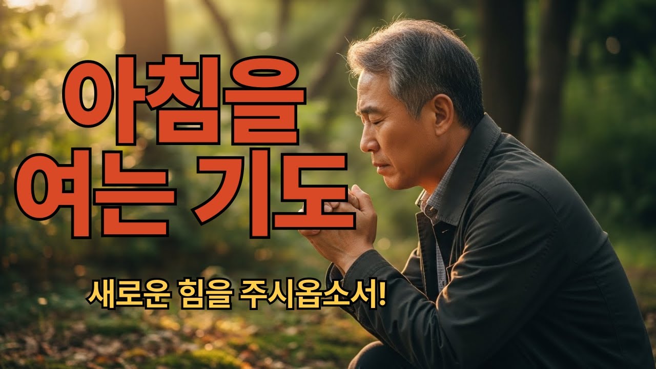 [  아침을 여는 기도 ] 새로운 힘을 주시옵소서!