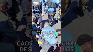 🚨🇸🇳 INCIDENTES EN LOS ACCESOS DEL ESTADIO de New York previo al Francia vs Senegal