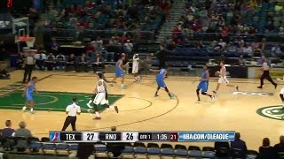 David Stockton with 7 3-pointers against the Legends