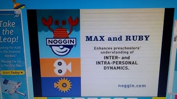 Noggin Max and Ruby Curriculum Board (noggin.com Version)